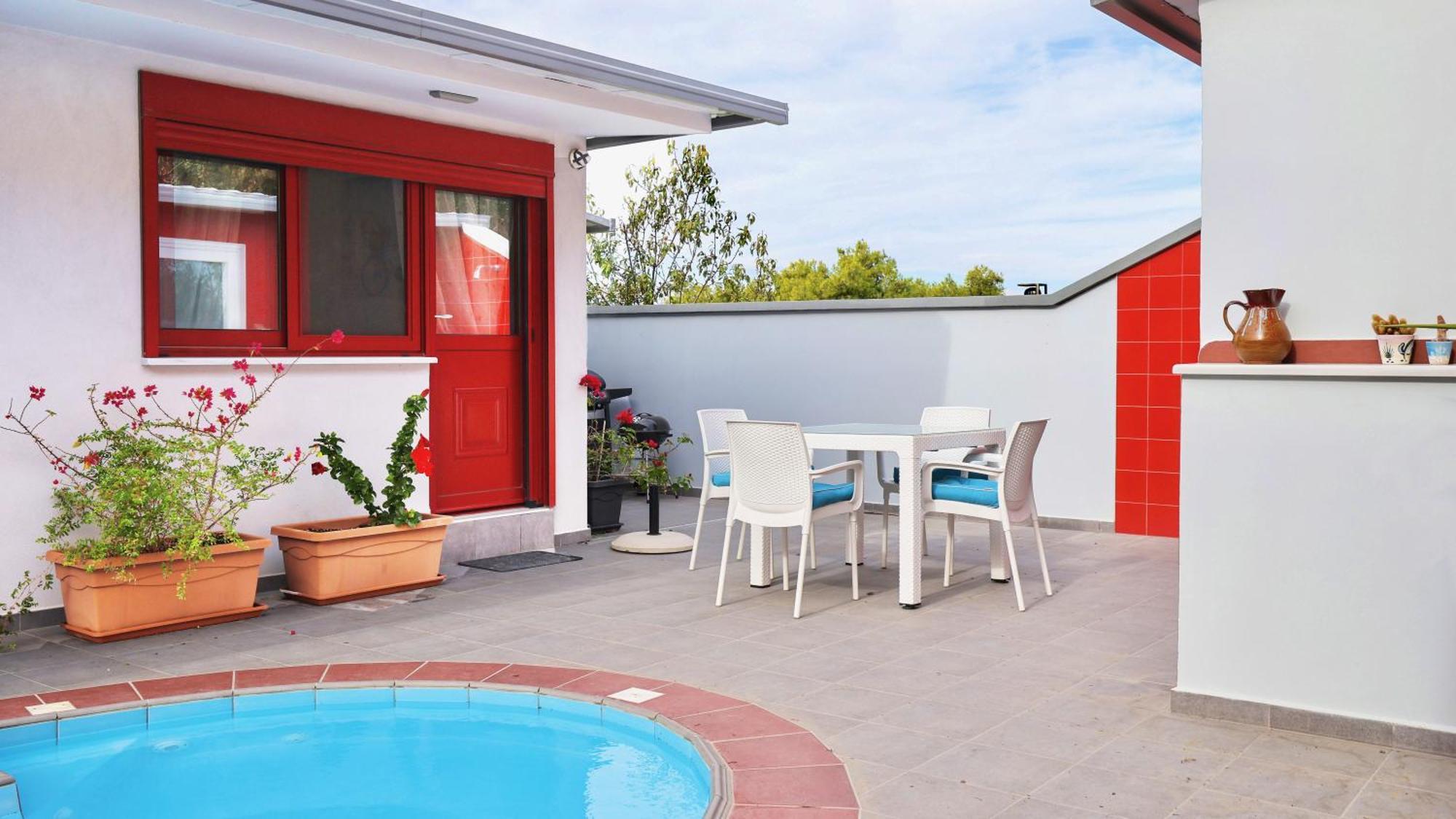 Вілла The Bordeaux Door Aegina Екстер'єр фото